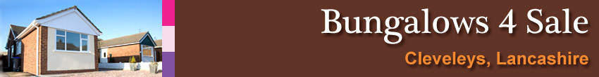 Bungalows4sale.co.uk - Bungalows for sale in Blackpool, Fylde and Wyre. 